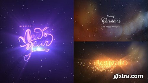 Videohive Christmas And New Year Logo Reveal 42330924