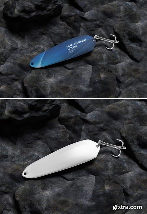 Metal Spoon Bait Mockup WBZX23E