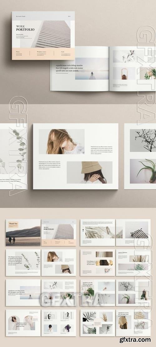 Minimal Portfolio Template Landscape 516605398