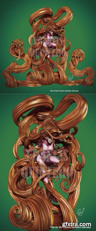 Queen Medusa - Marvel\'s Inhumans – 3D Print