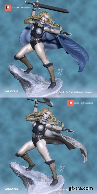 Valkyrie by Francis Quez – 3D Print