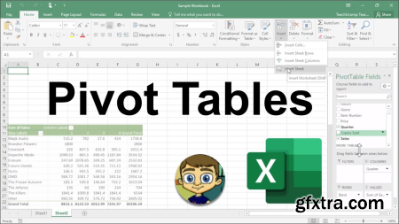 Microsoft Excel Pivot Tables - Beginner to AdvancedMicrosoft Excel Pivot Tables - Beginner to Advanced