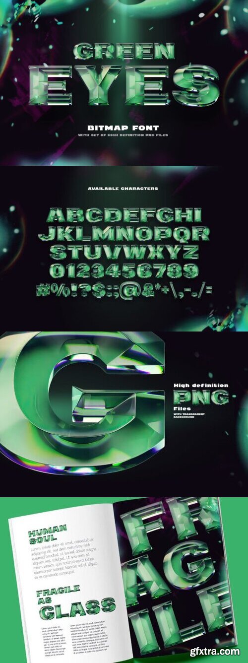 Green Eyes Font