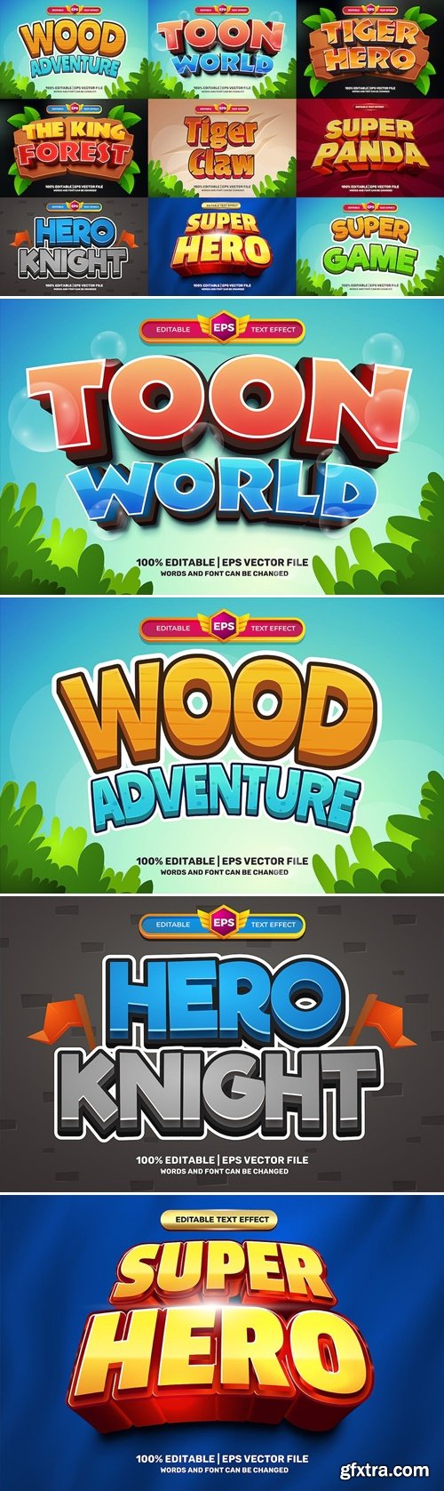 Cartoon Game Text Effect Vol. 1 NCPHM7G