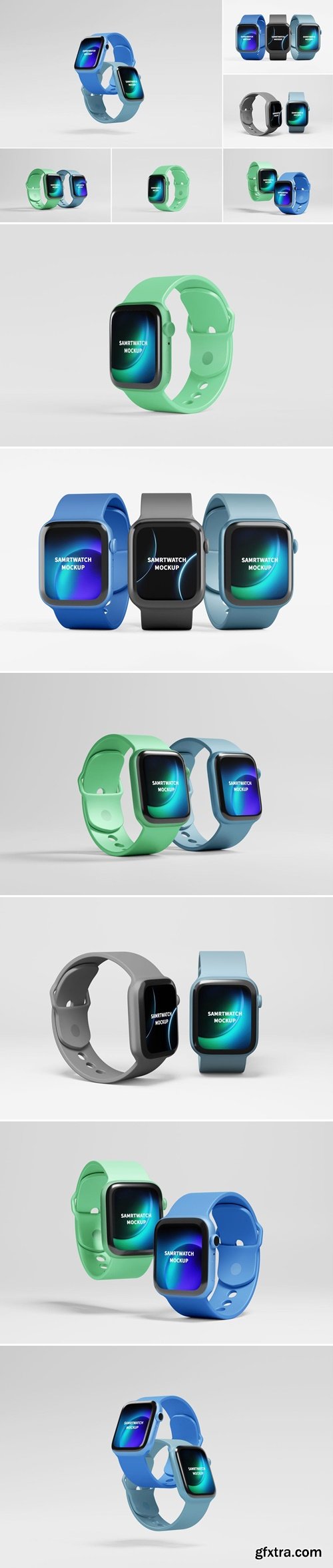 Smartwatch Mockups UB4TGFZ