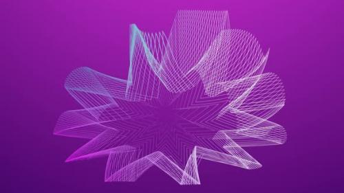 Videohive - Abstract geometric gradient line circle background animation. Abstract Line Typography AnimatiVd705 - 42343853 - 42343853