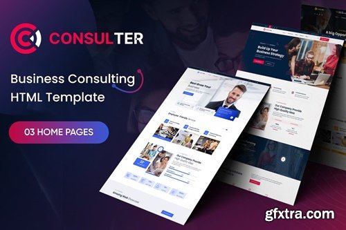 Consulter – Business Consulting Figma Template 4YXVTTJ