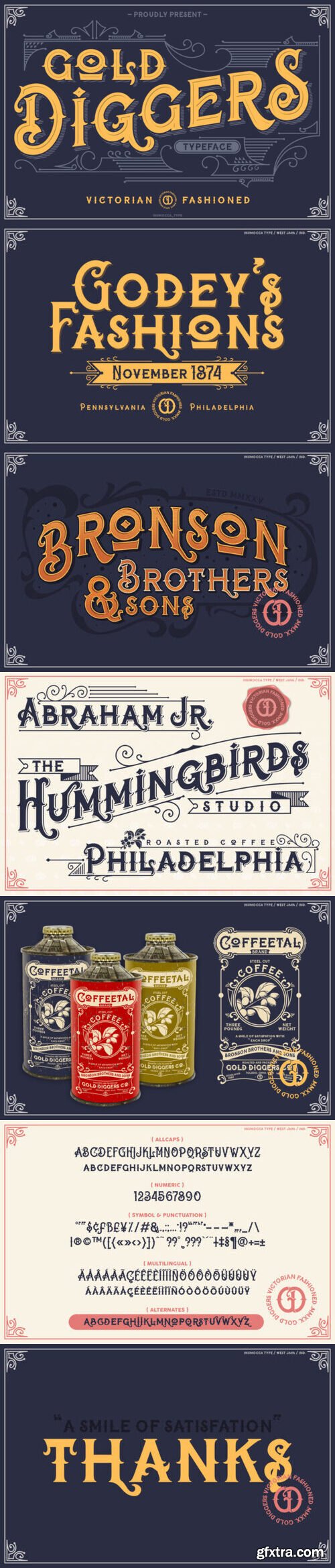 Gold Diggers Font