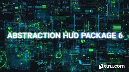 Videohive Abstraction HUD Pack 6 42353008