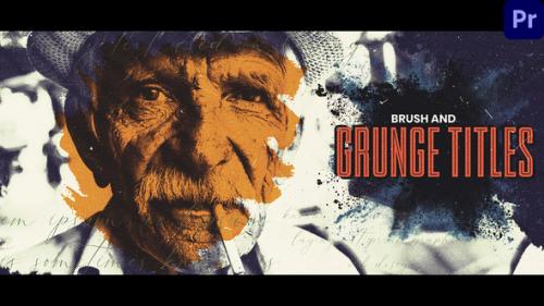 Videohive - Brush and Grunge Opening Titles - 42290510 - 42290510