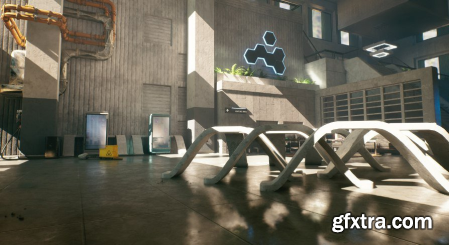 Unreal Engine Marketplace - Brutalist Architecture Office (5.0)