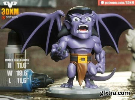 Gargoyles Goliath Chibi – 3D Print