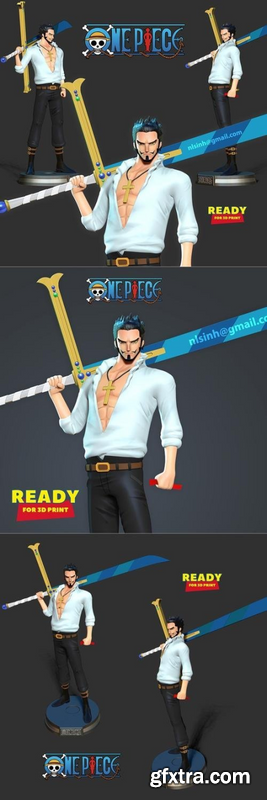 Dracule Mihawk – 3D Print