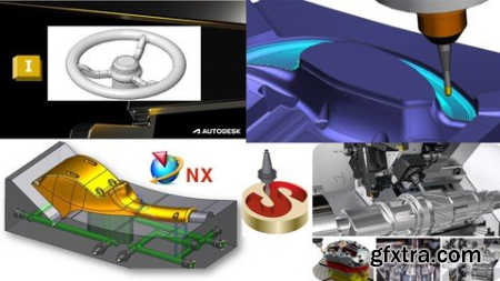 Autodesk Inventor Cad & Solidcam 2023 & Nx Mold Wizard