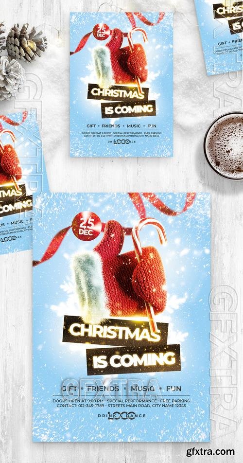 Christmas Flyer Poster Layout 532852025