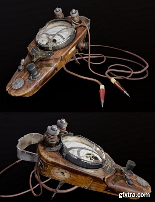 Voltmetre 3D Model