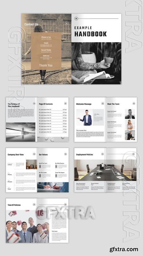 Hand Book Magazine Layout 516807653