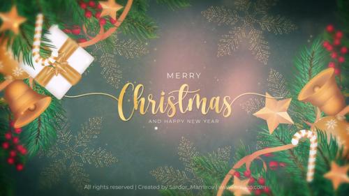 Videohive - Happy Christmas Text Reveal || Happy New Year Text Reveal || Happy 2023 - 42354946 - 42354946