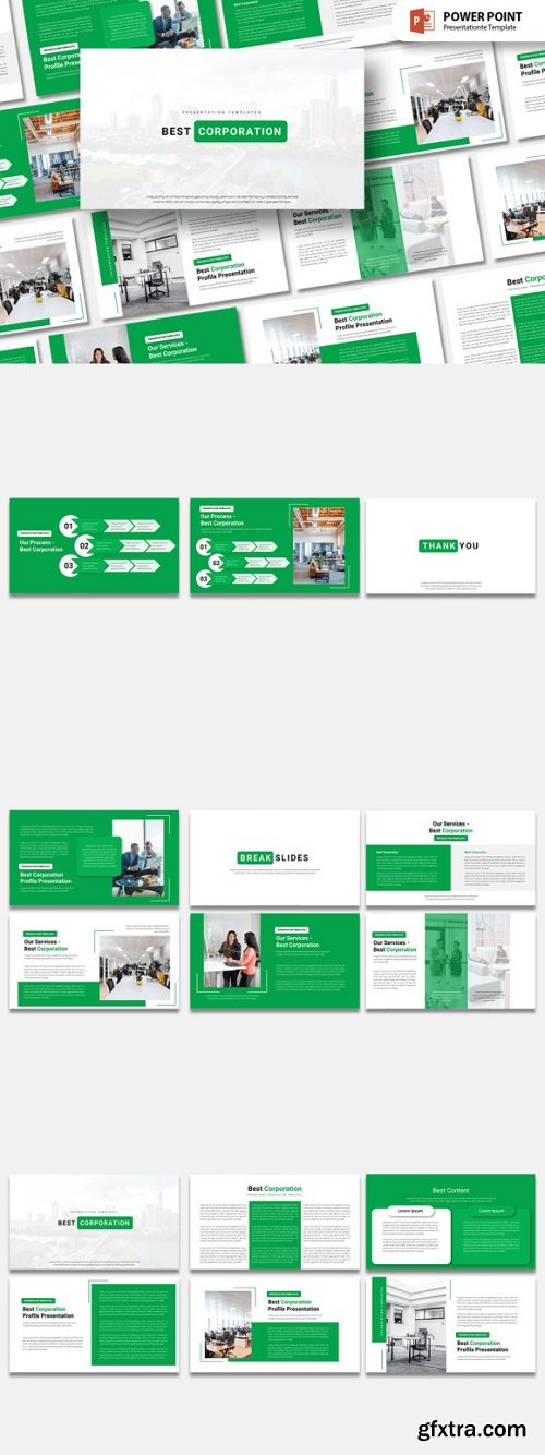 Best Corporation - PowerPoint Template