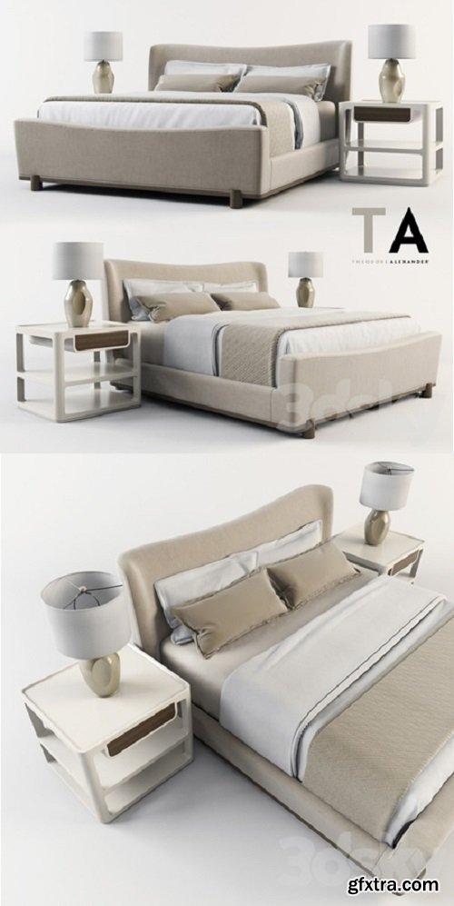 Theodore Alexander | Bedroom set by Michael Berman