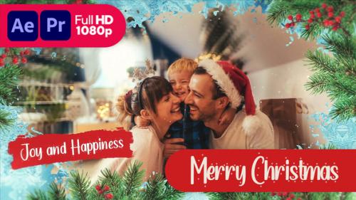 Videohive - Merry Christmas || Christmas Slideshow || MOGRT - 42355413 - 42355413