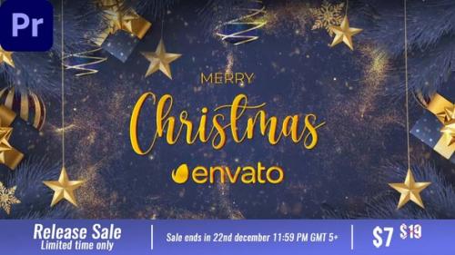 Videohive - Merry Christmas || Happy New Year || Xmas Intro || MOGRT - 42355824 - 42355824