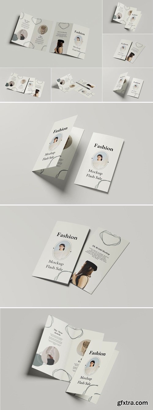 Bifold DL Flyer Mockup ANBDQ7H