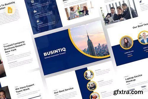 Busintiq - Business Google Slides Template