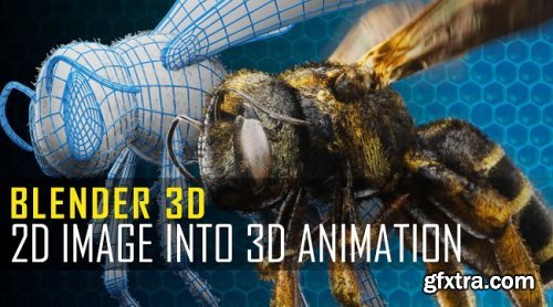 2D Photo Into 3D Animation: Blender 3