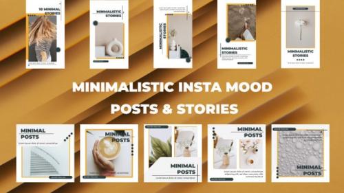 MotionArray - Minimalistic Insta Mood Posts And Storie - 1299968