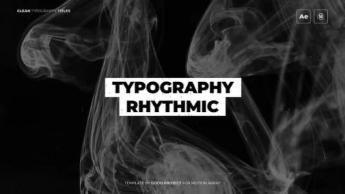 MotionArray - Clean Typography Titles - 1300197