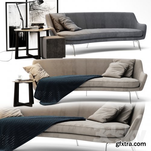 Flexform Guscio Sofa