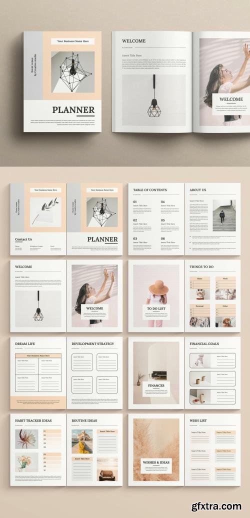 Planner Layout Magazine 517044926