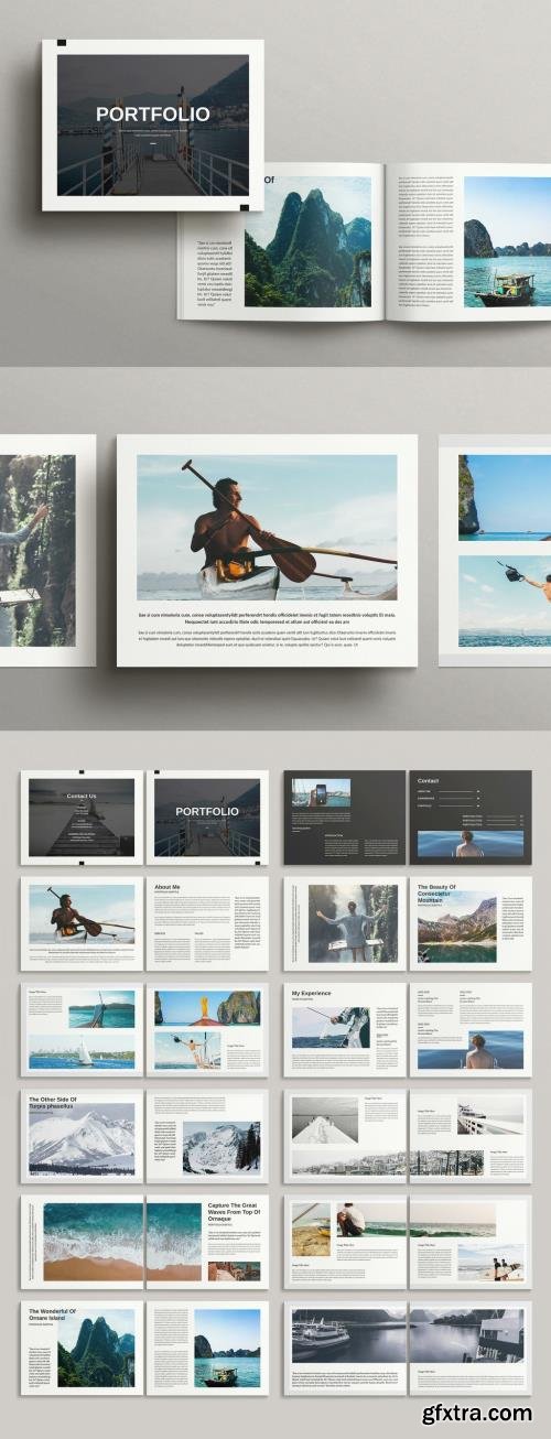 Portfolio Layout Landsape 517044895