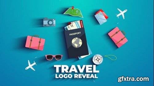 Videohive Travel Logo Reveal 42366267