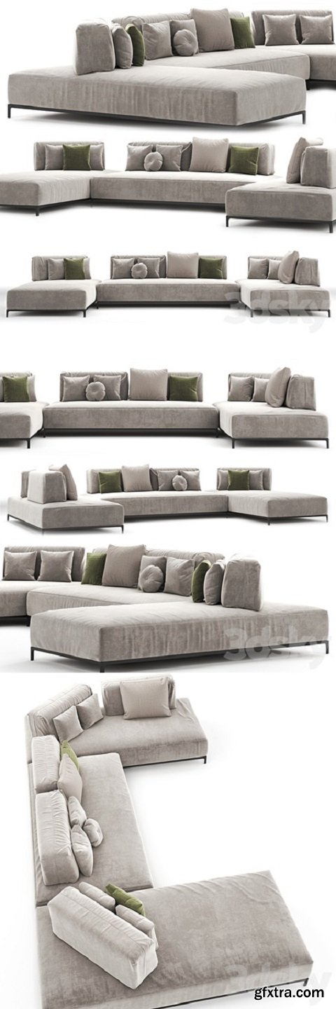 Diter Italia Sanders AIR Sofa