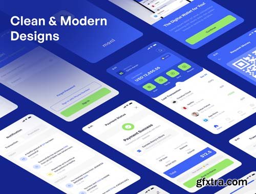 Ui8 - Moni - Digital Wallet Apps UI KIT