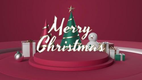 MotionArray - 3D Christmas Greetings - 1326558