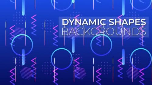 MotionArray - Dynamic Shapes Backgrounds - 1299986