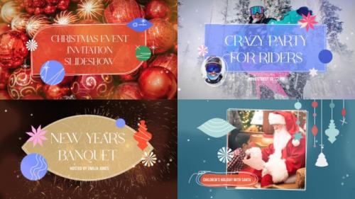 MotionArray - Christmas Event Invitation Slideshow - 1304172