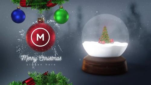 MotionArray - Christmas Unique Logo Reveal - 1319611