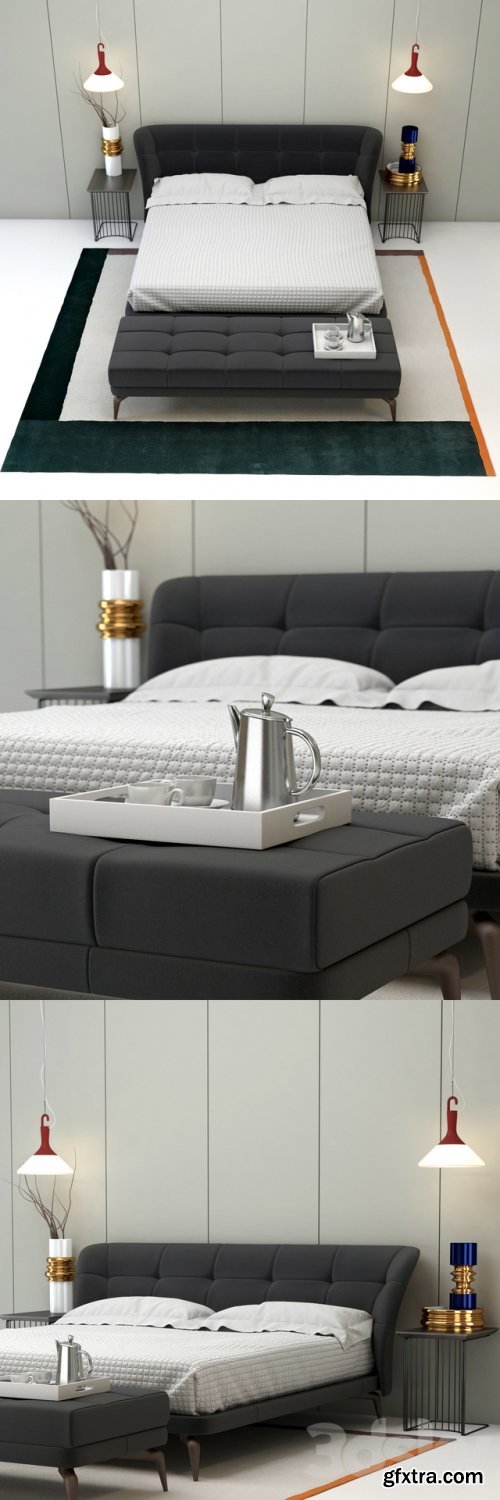 Driade leeon bed