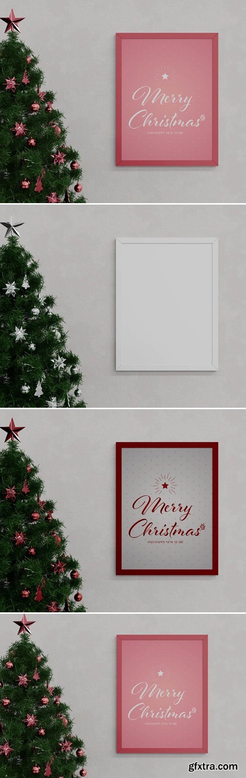 Christmas Frame Mockup WHF45DH