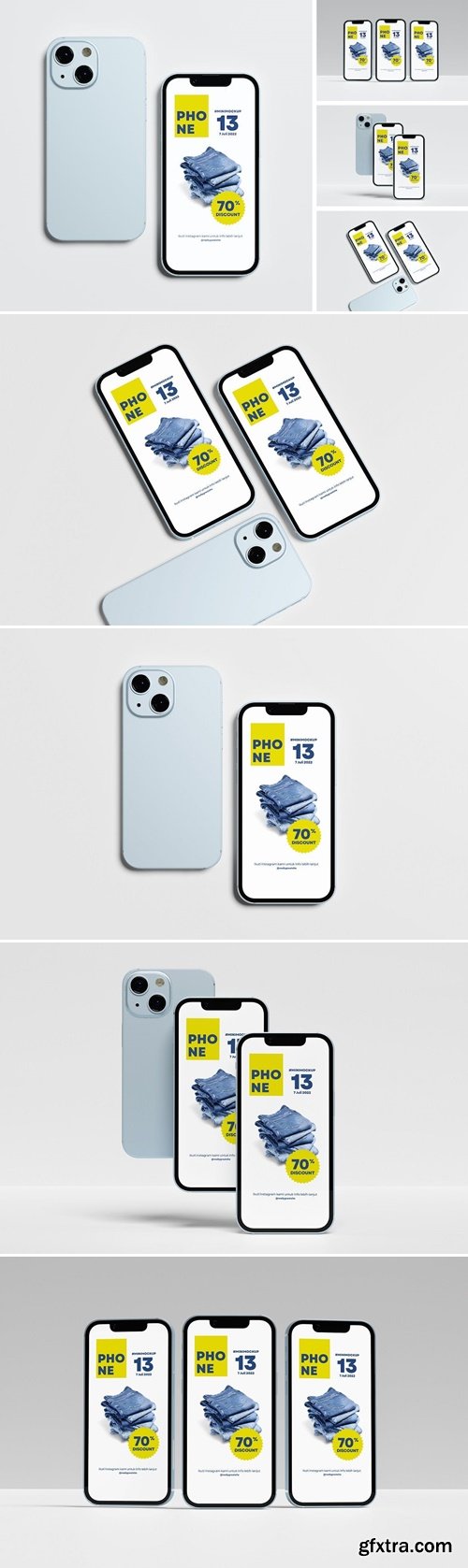 iPhone 13 Mini Mockup AEM3HJ4