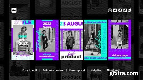 Videohive Trendy Instagram Stories 42424105