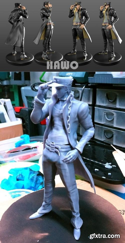 Jonathan Joestar – 3D Print