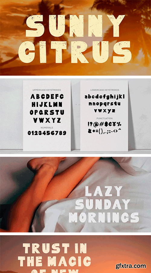 Sunny Citrus Font