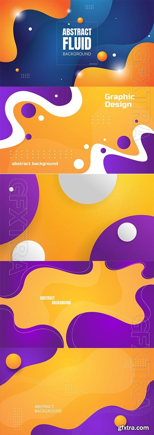 Abstract background vector illustration vol 7