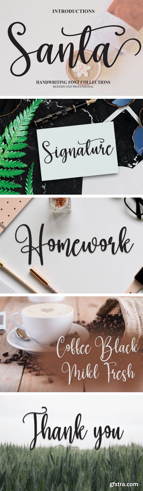 Santa - Elegant Handwritten Font