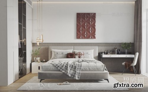 Modern bedroom 1174342